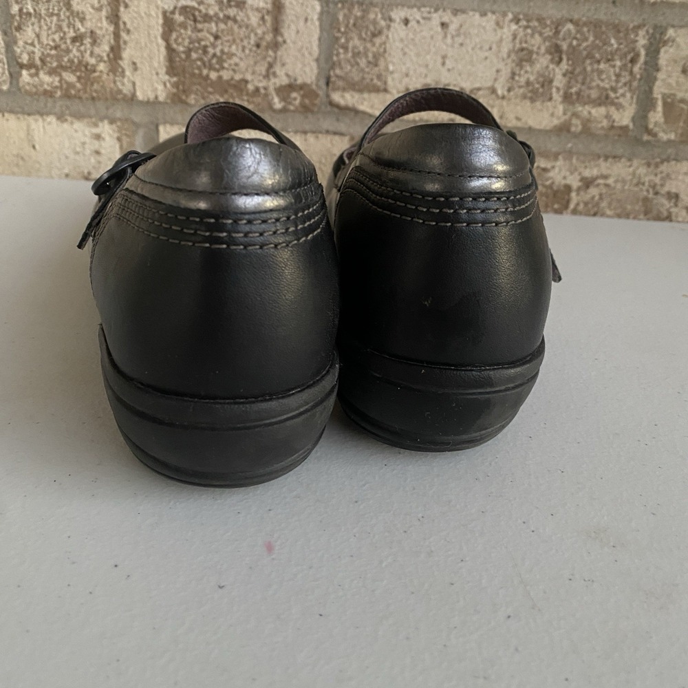 Dansko Mary Janes Womens 8-8.5 Misty Metallic‎ Nappa 39 Pewter Leather Shoes - Picture 8 of 10